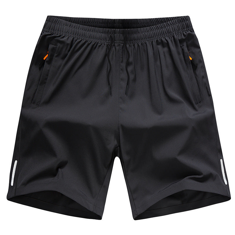 Mens Ice Silk Quick-Dry Sports Shorts