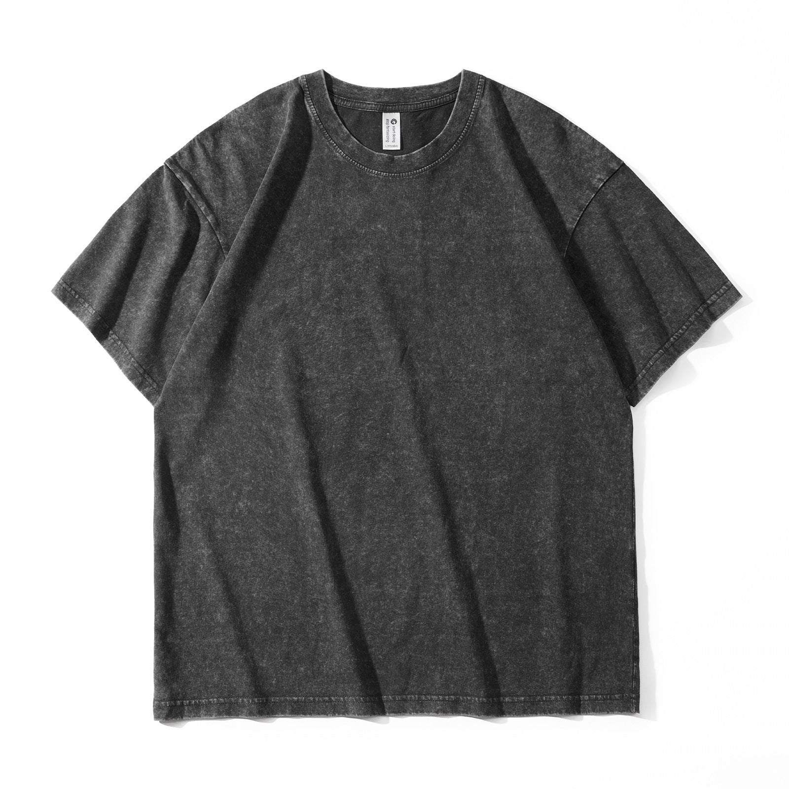 Heavyweight Washed Cotton Streetwear T-Shirt