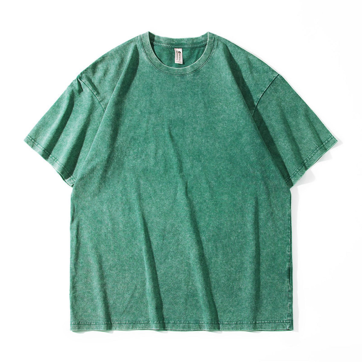 Heavyweight Washed Cotton Streetwear T-Shirt