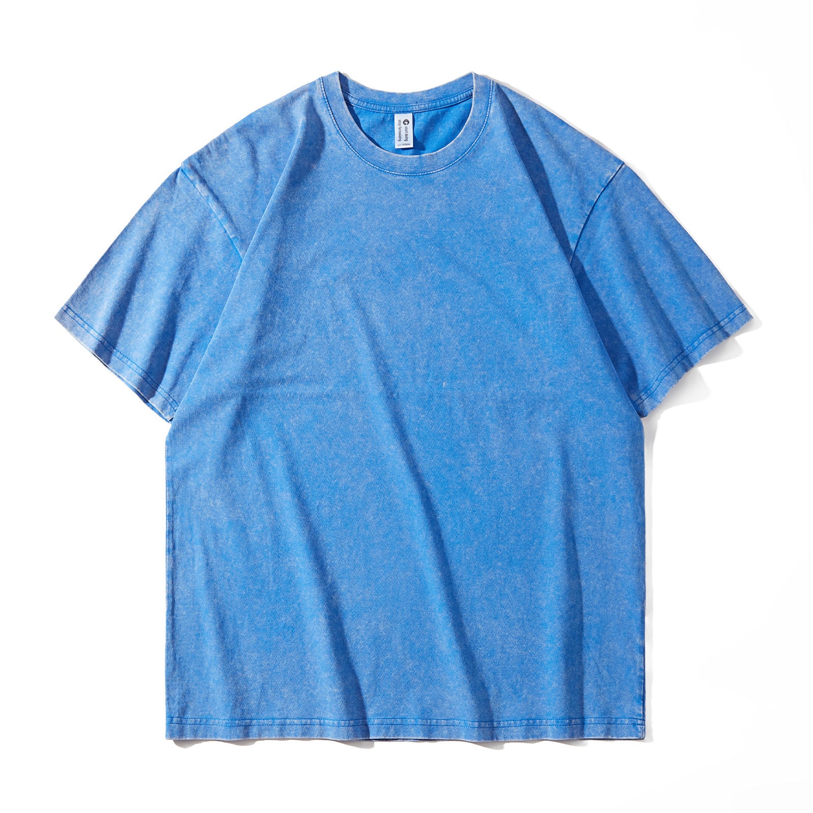 Heavyweight Washed Cotton Streetwear T-Shirt