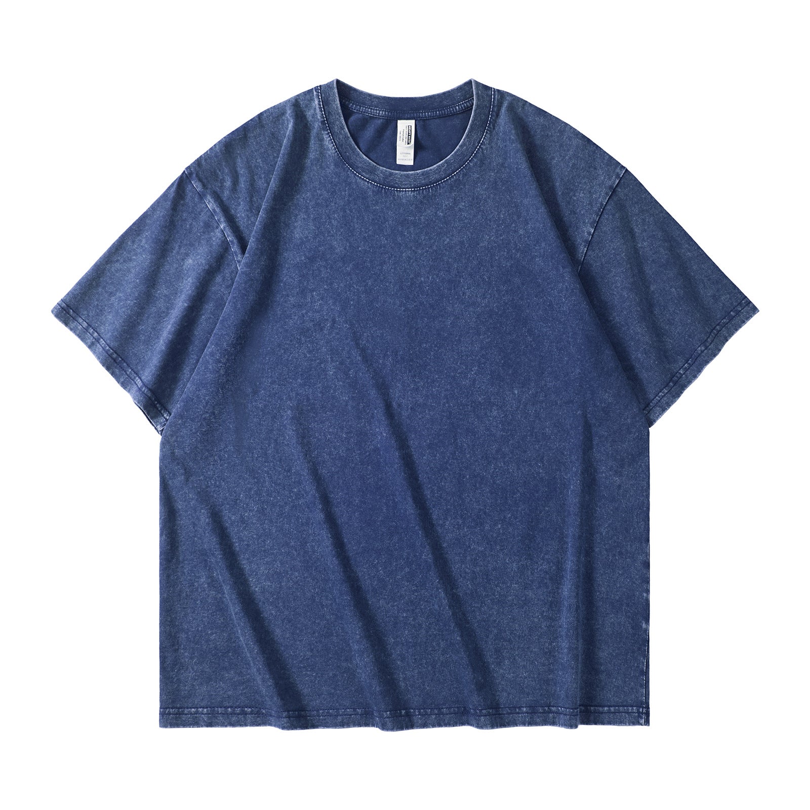 Heavyweight Washed Cotton Streetwear T-Shirt