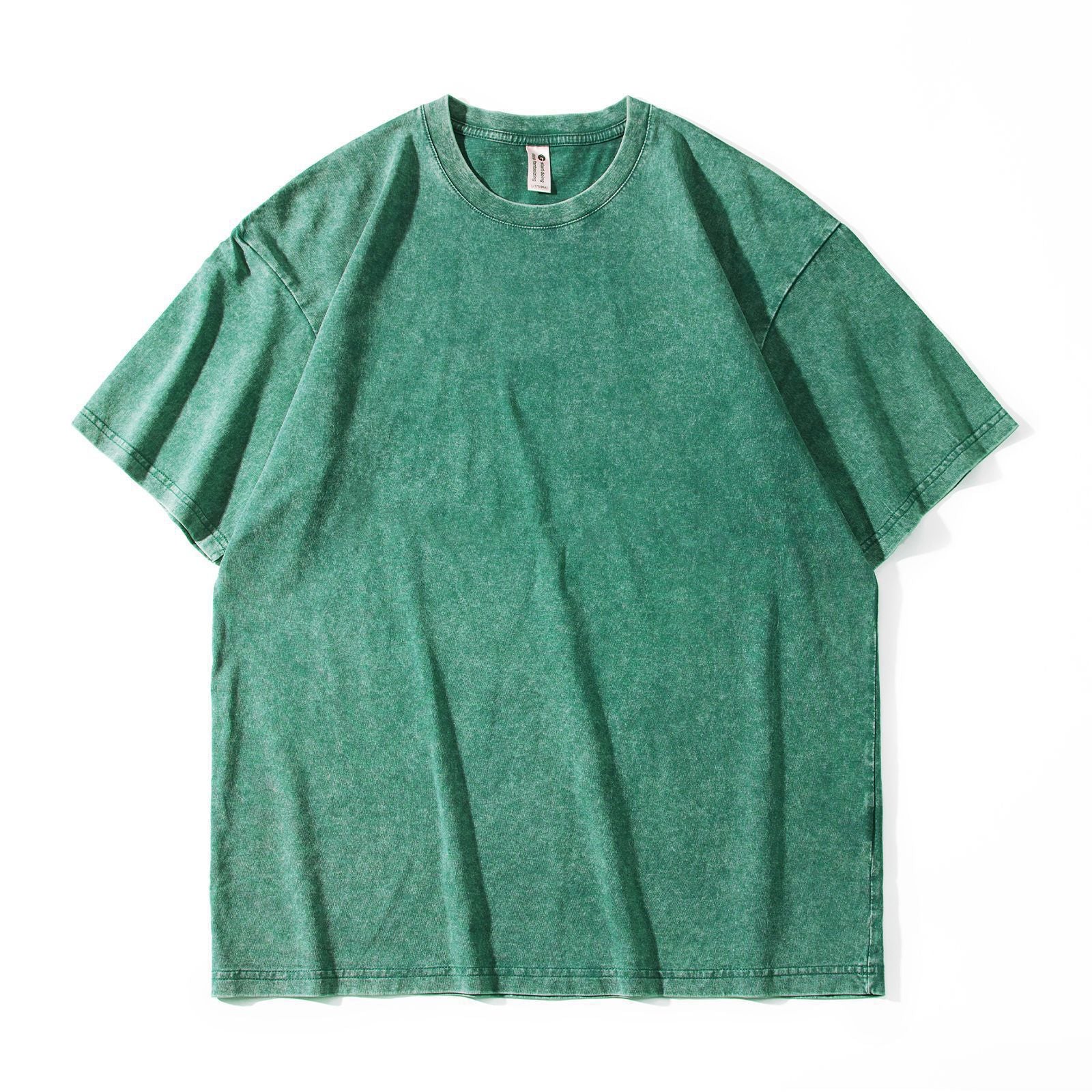 Heavyweight Washed Cotton Streetwear T-Shirt
