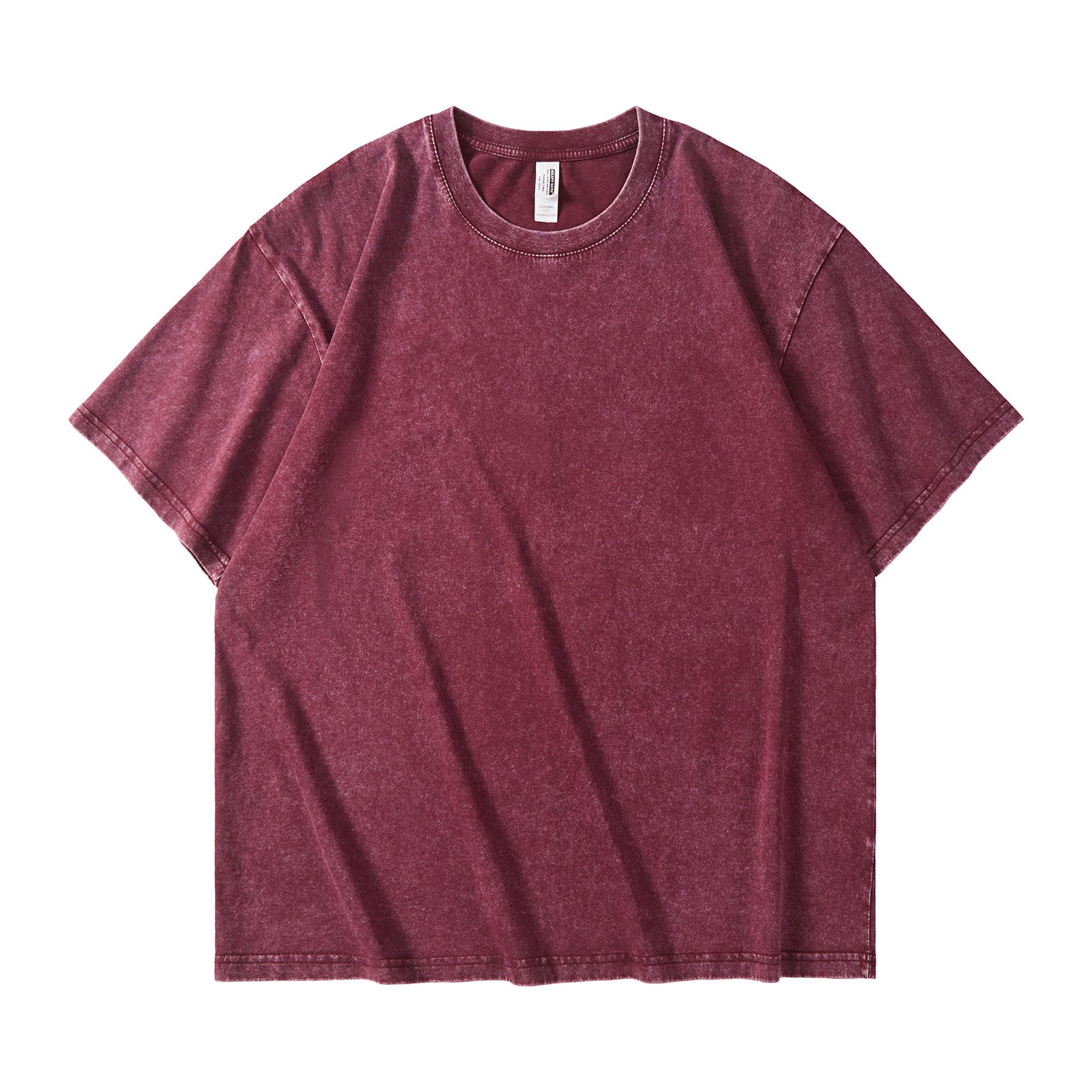 Heavyweight Washed Cotton Streetwear T-Shirt